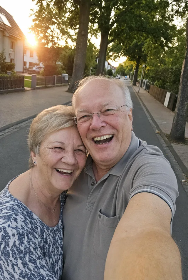 Roger with his wife